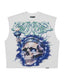 Godspeed Liberty Tears Sleeveless Tee White