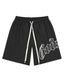 Godspeed OG Logo Nylon Shorts Black/White
