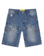 Godspeed Twin Panel Denim Shorts Blue