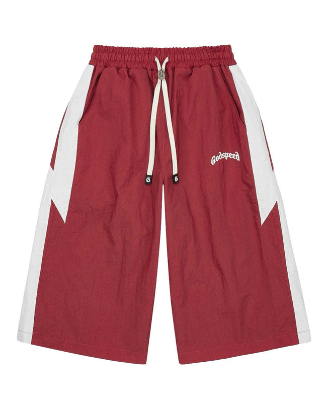 Godspeed Anvil 3QTR Shorts Red Hover Image