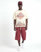 Godspeed Anvil 3QTR Shorts Red