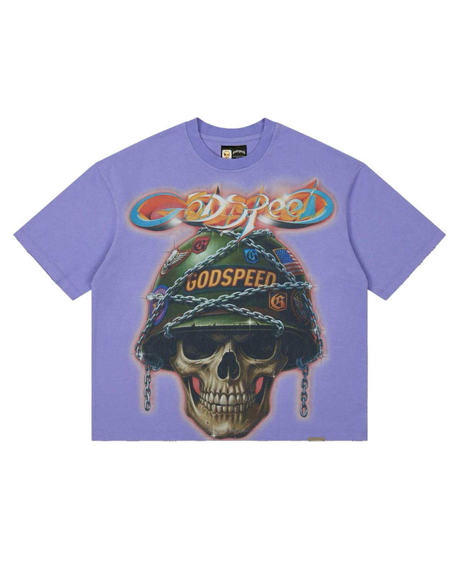 Godspeed Badges Of Honor Tee Lavender Hover Image
