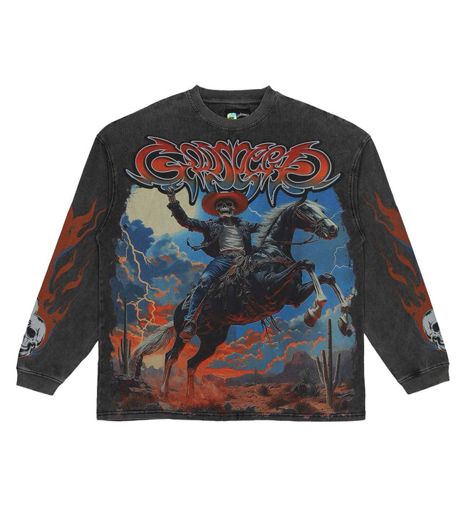 Godspeed Best Western L/S Tee Black Hover Image