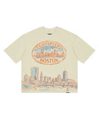 Godspeed Boston Skyline Tee Bone