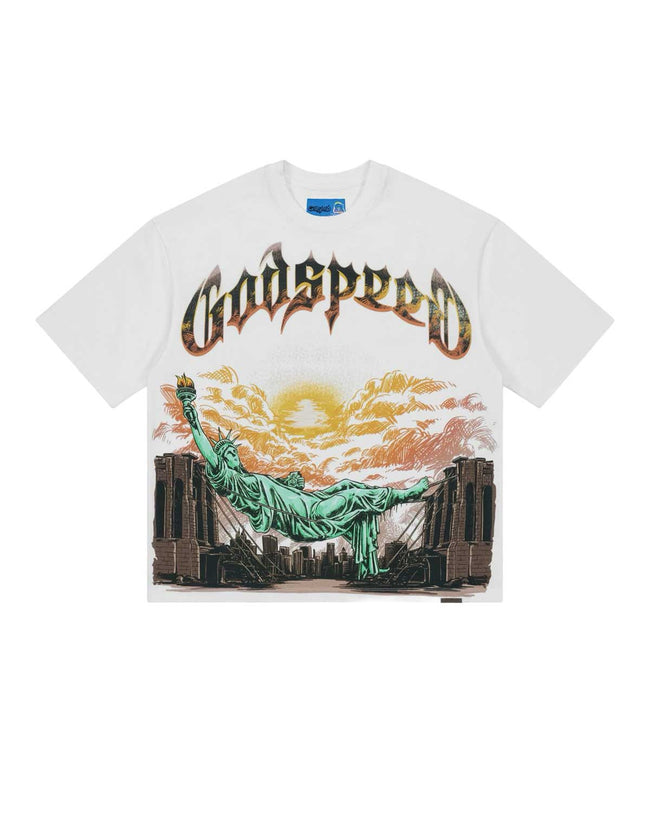Godspeed Burnt Bridges NG II Tee White Hover Image