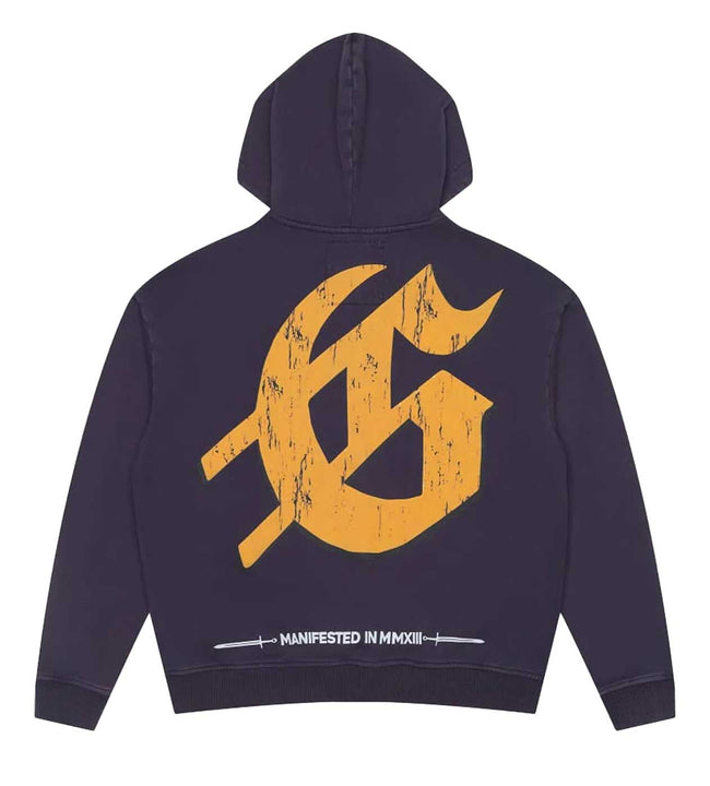 Godspeed Chrome Liberty Zip Up Hoodie Navy Main Image