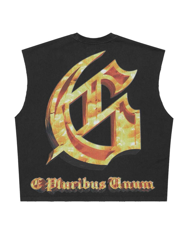 Godspeed Echoes Of Empire Sleeveless Tee Black Main Image