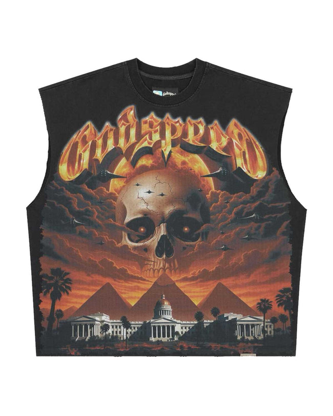 Godspeed Echoes Of Empire Sleeveless Tee Black Hover Image