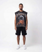 Godspeed Fences Sleeveless Tee Black