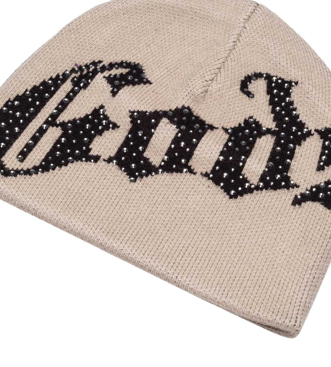 Godspeed Forever OG Logo Studded Beanie Cream/Black Main Image