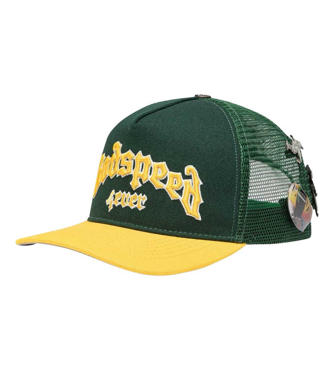 Godspeed Forever Trucker Hat Green/Yellow Main Image