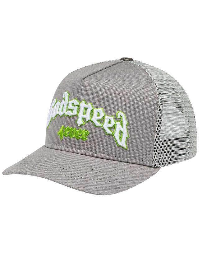 Godspeed Forever Trucker Hat Grey/Lime Main Image