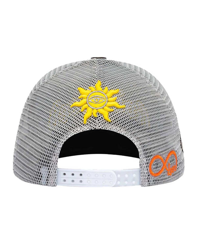 Godspeed Forever Trucker Hat Grey/Yellow Main Image