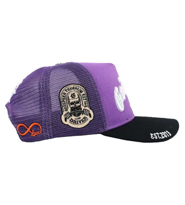 Godspeed Forever Trucker Hat Purple/Black Main Image