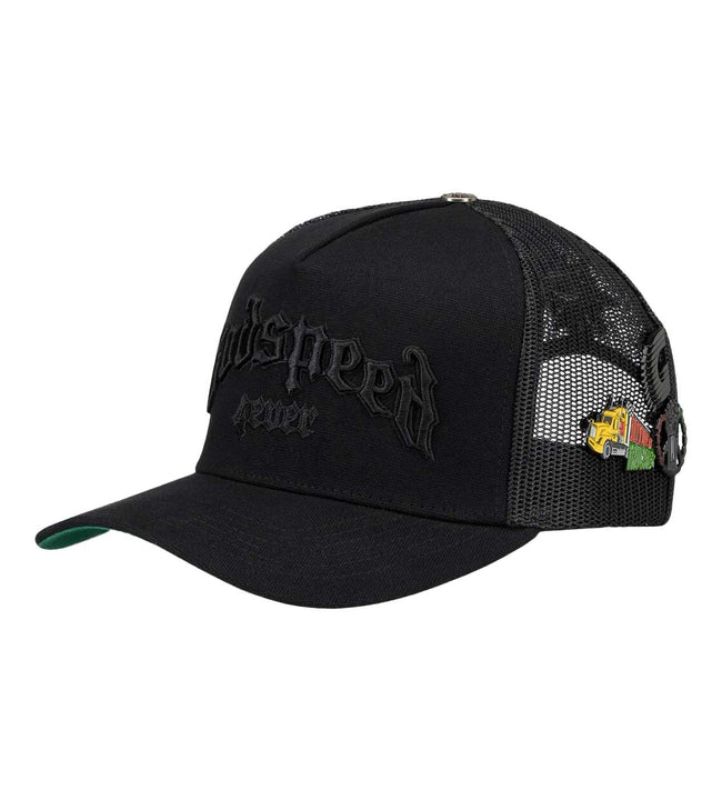 Godspeed Forever Trucker Hat Vanta Black Main Image