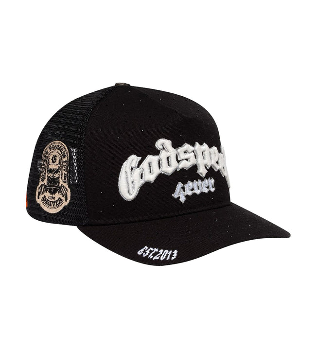 Godspeed Forever VVS Trucker Hat Black/White Main Image