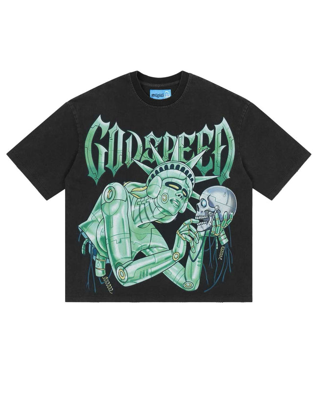 Godspeed Freedoms Protocol Tee Black Hover Image