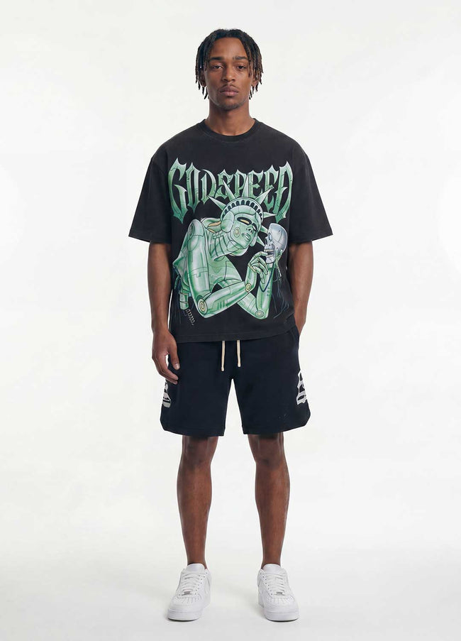 Godspeed Freedoms Protocol Tee Black Main Image