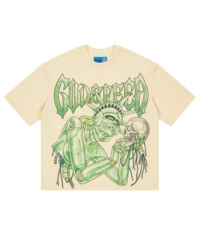 Godspeed Freedoms Protocol Tee Bone Hover Image