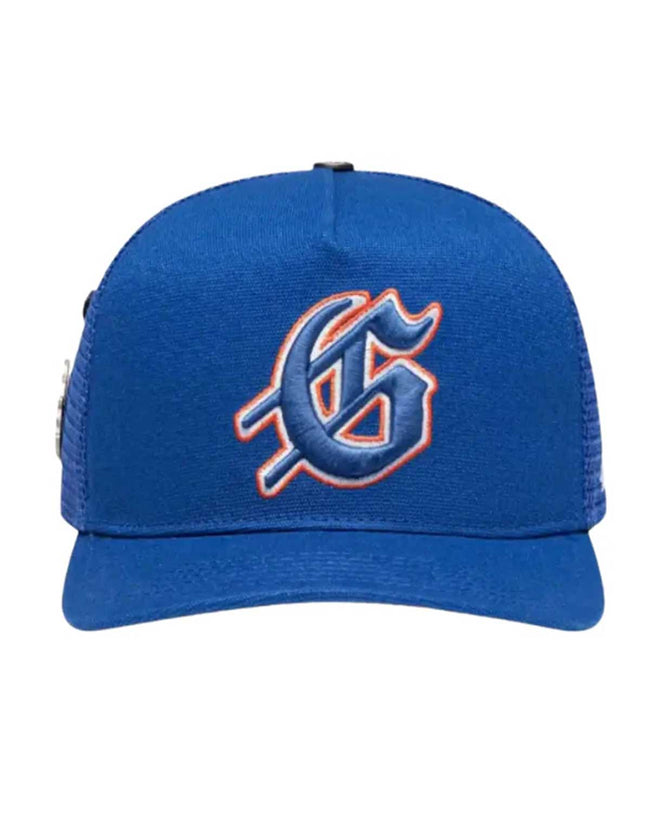 Godspeed GS Logo Trucker Hat Blue Hover Image