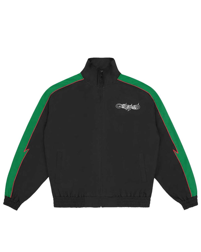 Godspeed GT Tracksuit Black/Green/Red Main Image