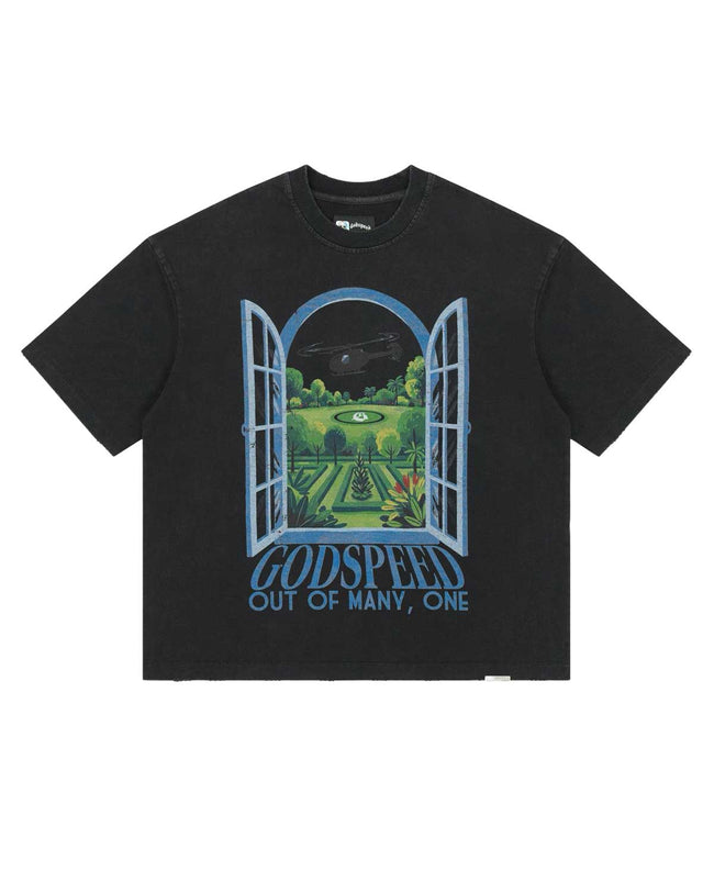 Godspeed Helipad Dreams Tee Black Hover Image