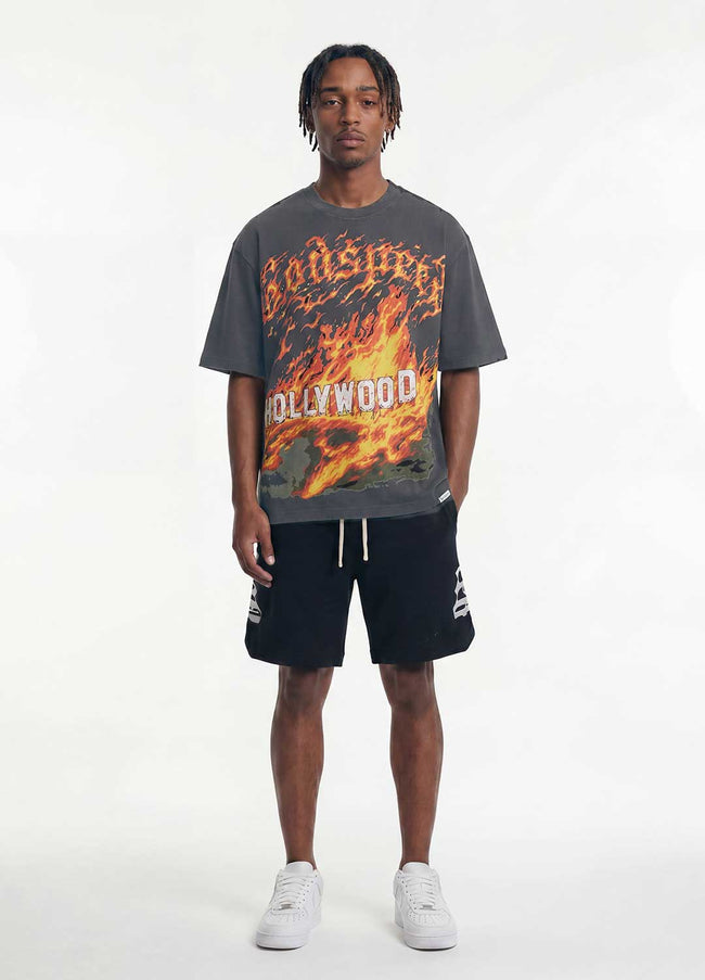 Godspeed Hollywood Inferno II NG Tee Grey Main Image