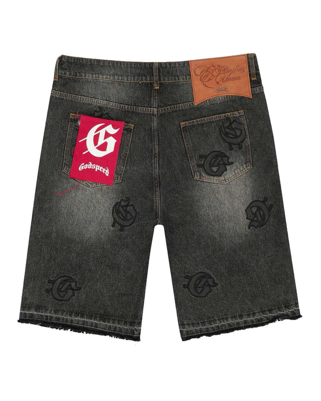 Godspeed Infinity Denim Shorts Black Boom Main Image