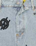 Godspeed Infinity Denim Shorts Blue Boom