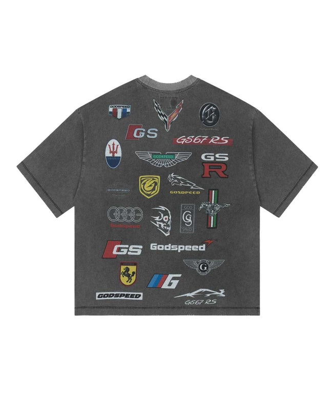 Godspeed Insignia Tee Grey Hover Image