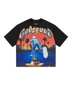 Godspeed Kick Push Tee Black