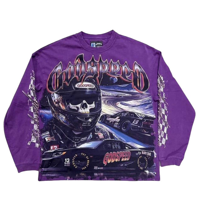 Godspeed Le Dernier L/S Tee Purple Hover Image