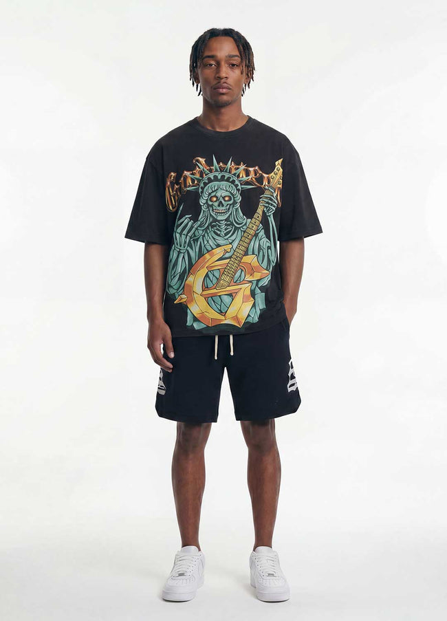 Godspeed Liberty Rock Tee Black Main Image
