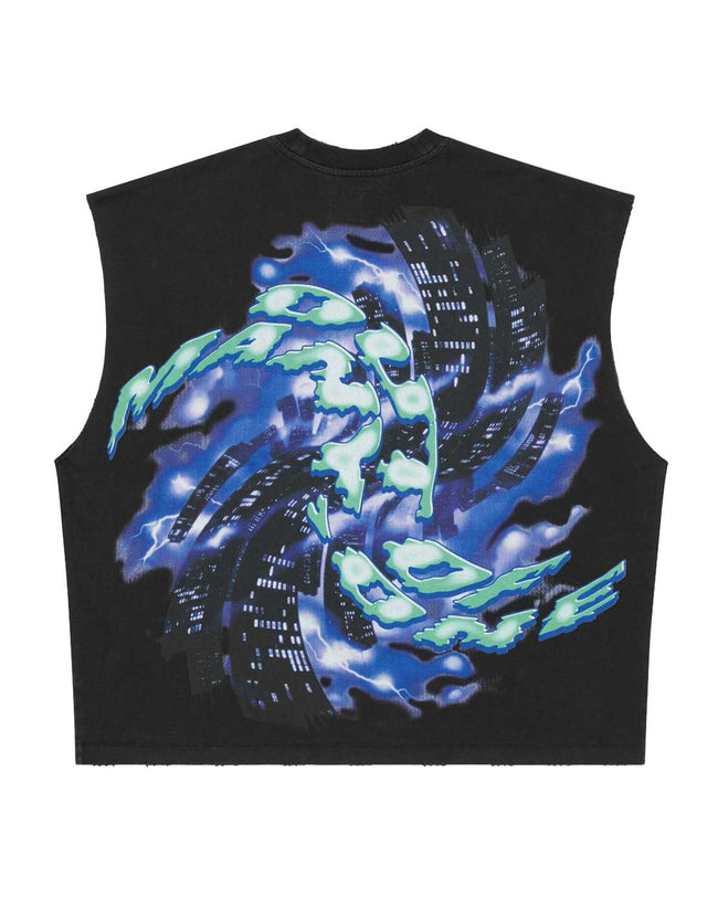 Godspeed Liberty Tears Sleeveless Tee Black Main Image