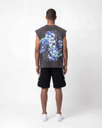Godspeed Liberty Tears Sleeveless Tee Grey
