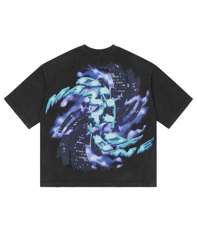 Godspeed Liberty Tears Tee Washed Black Main Image