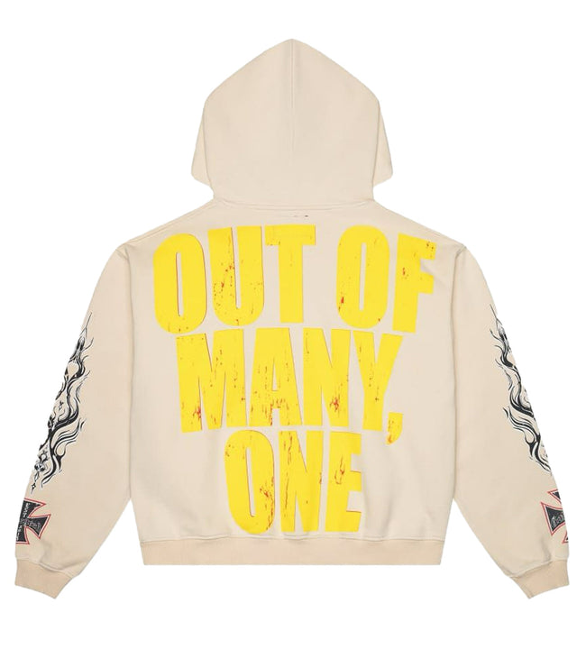 Godspeed Long Lonely Road Hoodie Bone Main Image