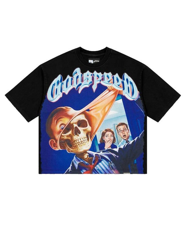 Godspeed Mask Off Tee Black Wash Hover Image