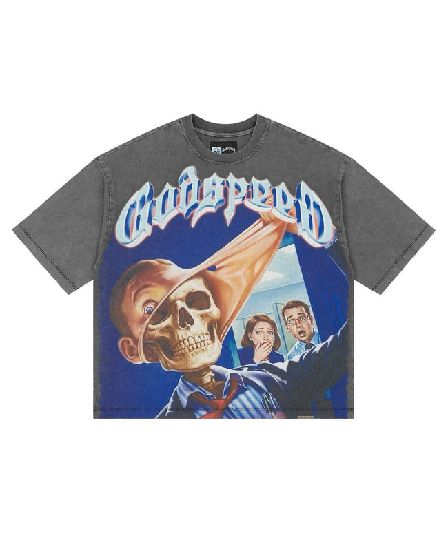 Godspeed Mask Off Tee Grey Wash Hover Image
