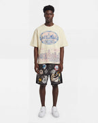 Godspeed Patchwork Denim Shorts V2 Grey