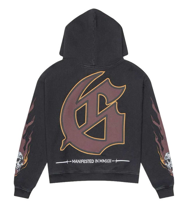 Godspeed Morale Hoodie Washed Black Main Image