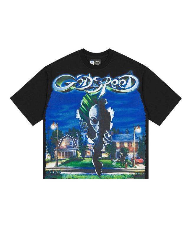 Godspeed Neighborhood Watch Tee Black Hover Image