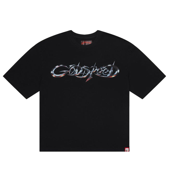 Godspeed New Age Logo Tee Black Hover Image