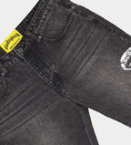 Godspeed OG Logo Flared Denim Black Wash