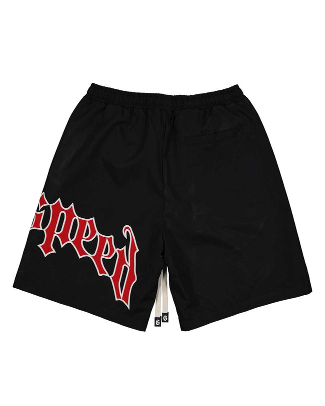 Godspeed OG Logo Nylon Shorts Bred Main Image