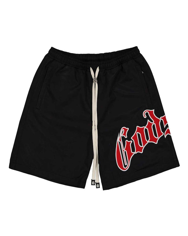 Godspeed OG Logo Nylon Shorts Bred Hover Image