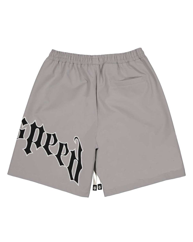Godspeed OG Logo Nylon Shorts Grey Main Image