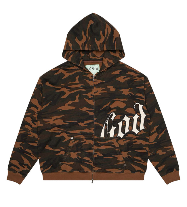 Godspeed OG Logo Sweatsuit Brown/Camo Main Image