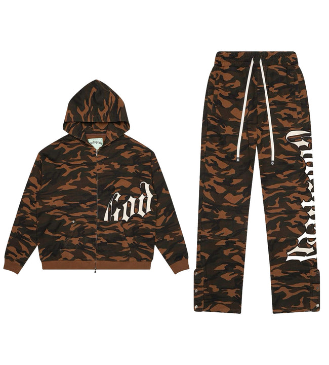 Godspeed OG Logo Sweatsuit Brown/Camo Hover Image