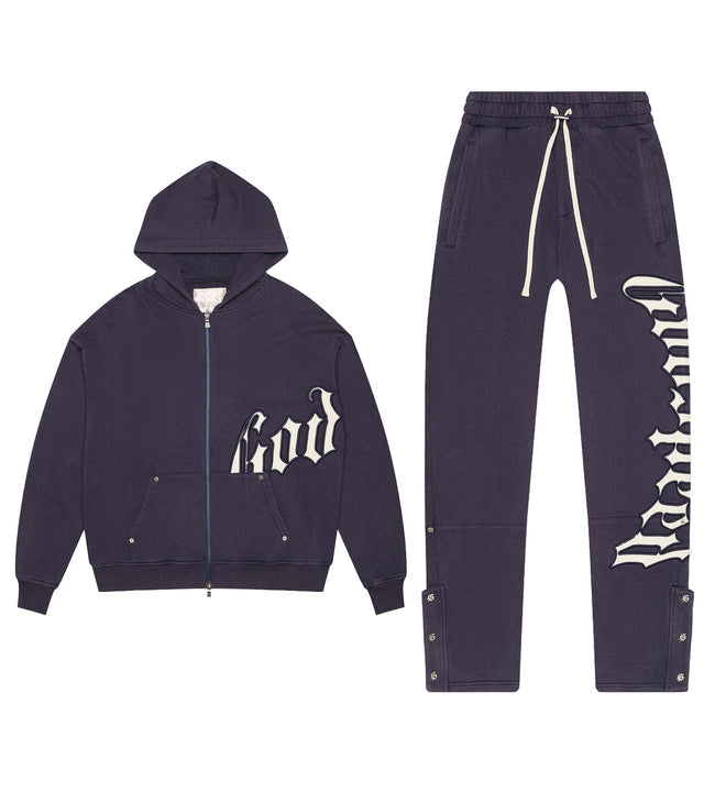 Godspeed OG Logo Sweatsuit V2 Navy Hover Image
